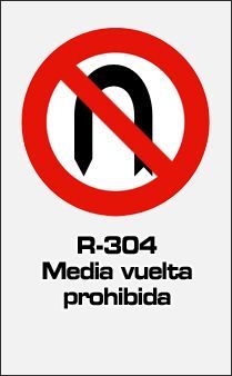 Restricción de paso y otras señales de prohibición de restricción