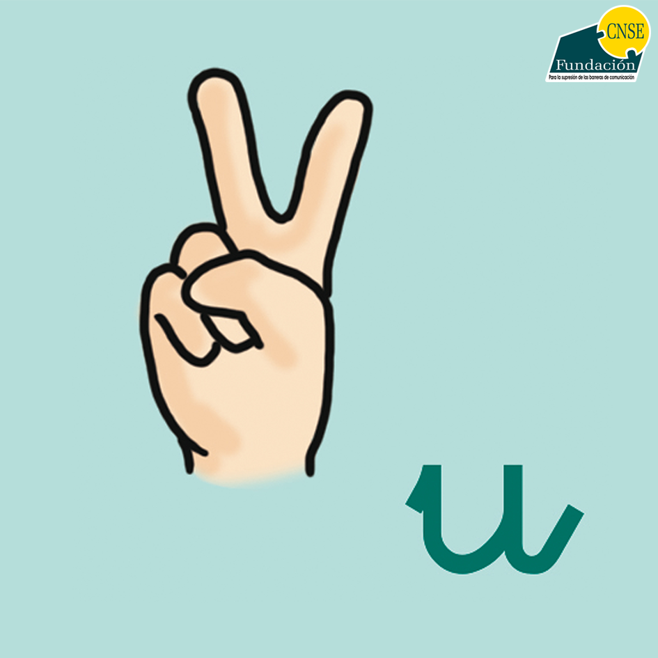 u