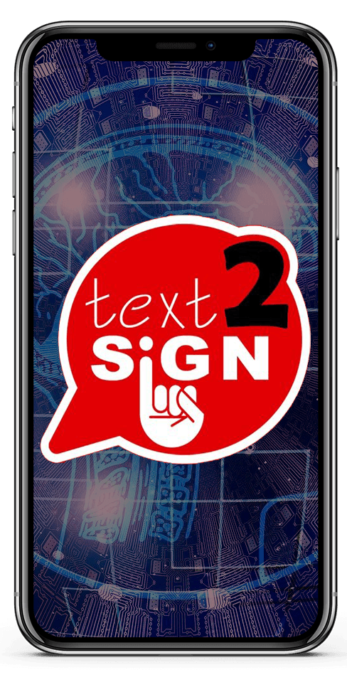 Aplicación text2Sign para móvil