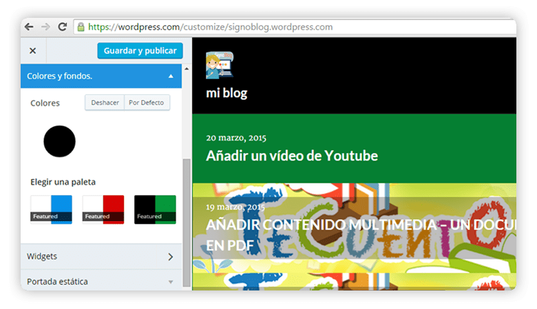 fondo wordpress