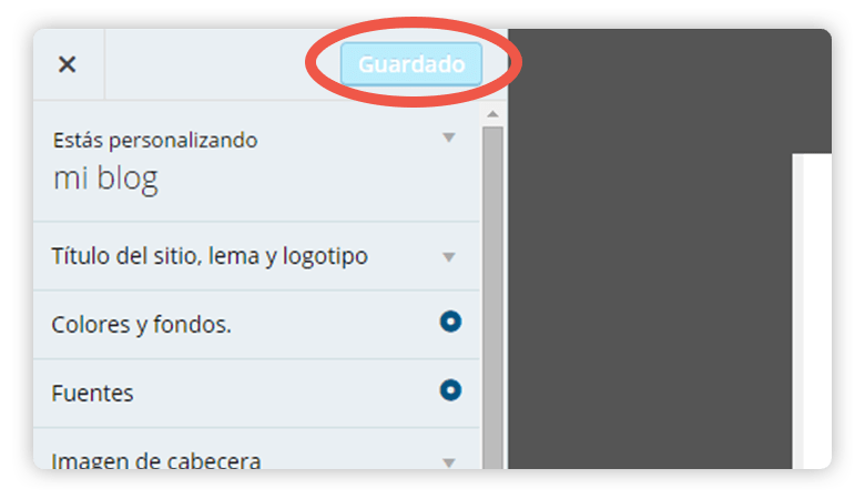 editar contenido