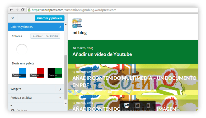 fondo wordpress