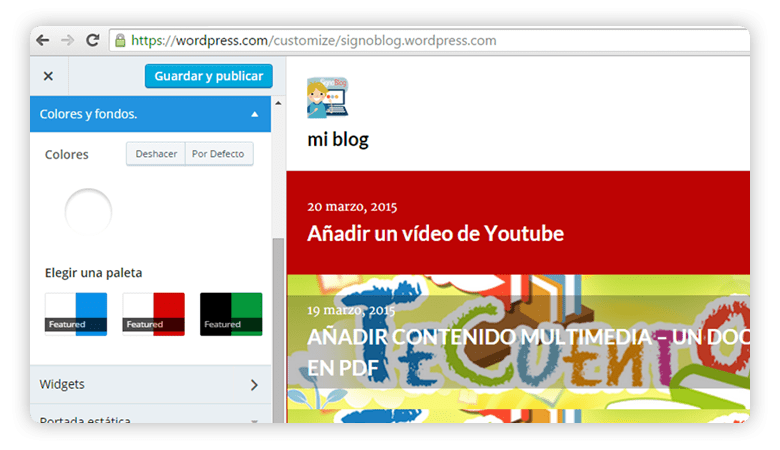 fondo wordpress