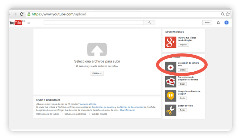 editar contenido
