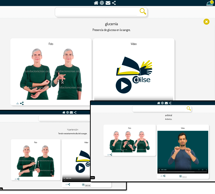 la Fundación CNSE ha trabajado en el proyecto, Empleabilidad de personas sordas mediante la generación de materiales accesibles de interés, en esta ocasión del ámbito médico-sanitario